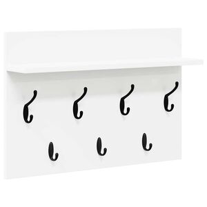 vidaXL Perchero de pared Montada en la pared 60 x 40 x 12 cm