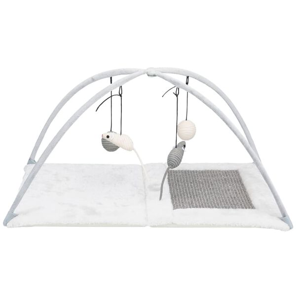 TRIXIE Alfombra de actividades para gatos sisal y felpa 43114