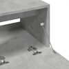 vidaXL Armario de lavabo madera ingenier&iacute;a gris hormig&oacute;n 78x37x59 cm