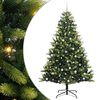 vidaXL &Aacute;rbol de Navidad Artificial Plegable 300 LEDs Verde 240 cm