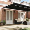 vidaXL Toldo Manual Negro 500 x 300 x 165 cm Poli&eacute;ster y metal