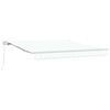 vidaXL Toldo retr&aacute;ctil Blanco 300 x 250 x 165 cm Poli&eacute;ster y Aluminio