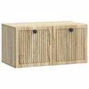 vidaXL Mueble para TV de pared Roble Sonoma 59,5 x 31 x 30 cm