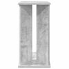 vidaXL Mesa Auxiliar Gris Concreto 35 x 25 x 50 cm