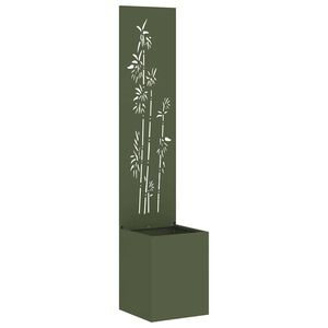 vidaXL Pantalla de Privacidad para Jardín Verde oliva 32 x 140 cm