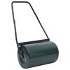 vidaXL Rodillo para césped verde y negro 63 cm 50 L