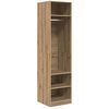 vidaXL Armario Roble artesanal 50 x 50 x 200 cm Madera de ingenier&iacute;a