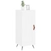 vidaXL Aparador madera de ingenier&iacute;a blanco 34,5x34x90 cm