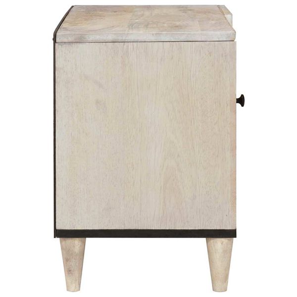 vidaXL Unidades de TV con estante 80 x 33 x 46 cm Madera contrachapada