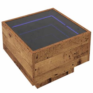 vidaXL Mesa de Caf&eacute; Madera vieja 40 x 40 x 30 cm