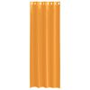 vidaXL Cortinas de gasa con ojales 2 uds naranja 140x300 cm