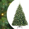 vidaXL &Aacute;rbol de Navidad artificial con 300 LED Verde 180 cm PE y PVC