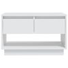 vidaXL Mueble para TV madera contrachapada blanco 70x41x44 cm