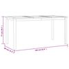 vidaXL Juego de comedor de jard&iacute;n 7 piezas madera maciza de teca