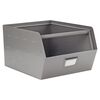 KidsDepot Caja de almacenaje Original metal plateado