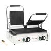 vidaXL Grill parrilla estriada doble 3600 W 57x30,5x20 cm