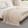 vidaXL Mantitas de Sof&aacute; 6 pcs Beige 200 x 150 cm Lana