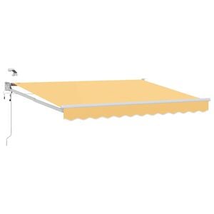 vidaXL Toldo Retr&aacute;ctil El&eacute;ctrico Arena 100% Poli&eacute;ster y Aluminio