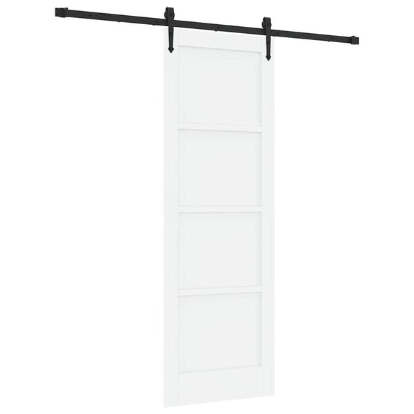 vidaXL Puerta Corredera ORKDAL y Negro 73,5 x 211 cm