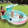 Intex Piscina Whale Spray 201x196x91 cm