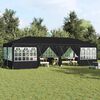 vidaXL Carpa de Fiesta Antracita y Blanco 800 x 400 x 266 cm