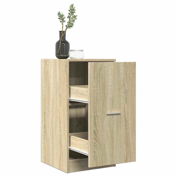 vidaXL Armario botiqu&iacute;n madera ingenier&iacute;a roble Sonoma 40x41x77,5 cm