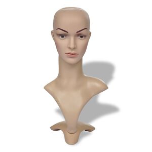 vidaXL Maniqu&iacute; de cabeza de mujer A