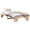vidaXL Estructura de cama Natural 75 x 190 cm Madera de pino macizo