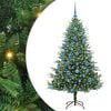 vidaXL &Aacute;rbol de Navidad Artificial Pre-iluminado con Juego de Bolas