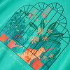Camiseta infantil verde menta 92