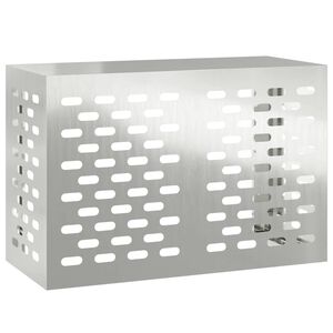 vidaXL Funda para Aire Acondicionado Plateado 90 x 40 x 60 cm