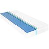 vidaXL Colch&oacute;n de espuma viscoel&aacute;stica 18 cm 80x200 cm H2