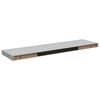 vidaXL Estantes flotantes pared 4 uds gris hormig&oacute;n MDF 90x23,5x3,8 cm