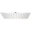 vidaXL Cabezal de ducha efecto lluvia acero inoxidable 30x40 cm
