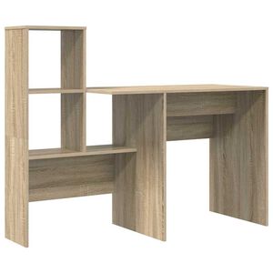 vidaXL Escritorio Roble Sonoma Madera de ingenier&iacute;a