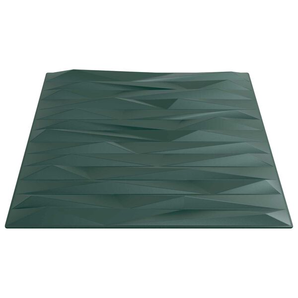 vidaXL Paneles de pared 48 pcs Verde Piedra 50 x 50 cm Espuma XPS