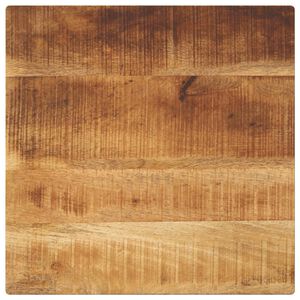 vidaXL Tablero de mesa cuadrado madera maciza de mango 60x60x1,5 cm