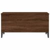 vidaXL Mesa de centro madera contrachapada roble marr&oacute;n 90x44,5x45 cm