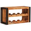 vidaXL Estante de Vino Marr&oacute;n 80 x 45 x 33 cm Madera de Acacia S&oacute;lida