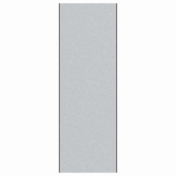 vidaXL Felpudo Otro Gris y Negro 120 x 350 cm Polipropileno y vinilo