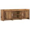 vidaXL Mueble de TV 130 x 33 x 47 cm Madera envejecida