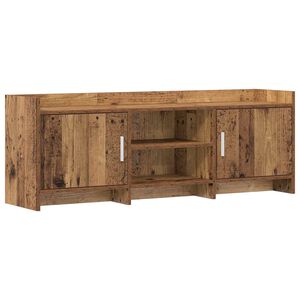 vidaXL Mueble de TV 130 x 33 x 47 cm Madera envejecida