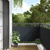 vidaXL Toldo para balc&oacute;n tela oxford 75x600 cm gris antracita