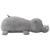 vidaXL Hipop&oacute;tamo de peluche gris