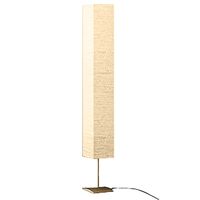 vidaXL Lámpara de pie con soporte de acero 170 cm beige