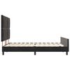 vidaXL Cama tipo Box Spring con cabecera Negro 140 x 190 cm Terciopelo