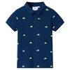 Polo de ni&ntilde;os azul oscuro 116