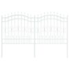 vidaXL Valla de Jardín 240 x 165 cm Acero con recubrimiento en polvo