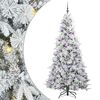 vidaXL &Aacute;rbol de Navidad artificial con ramas articuladas 210 cm