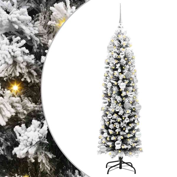 vidaXL &Aacute;rbol de Navidad artificial Verde 150 cm PVC, Acero y Pl&aacute;stico